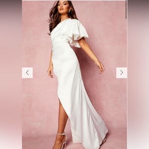 Formal dress, white!